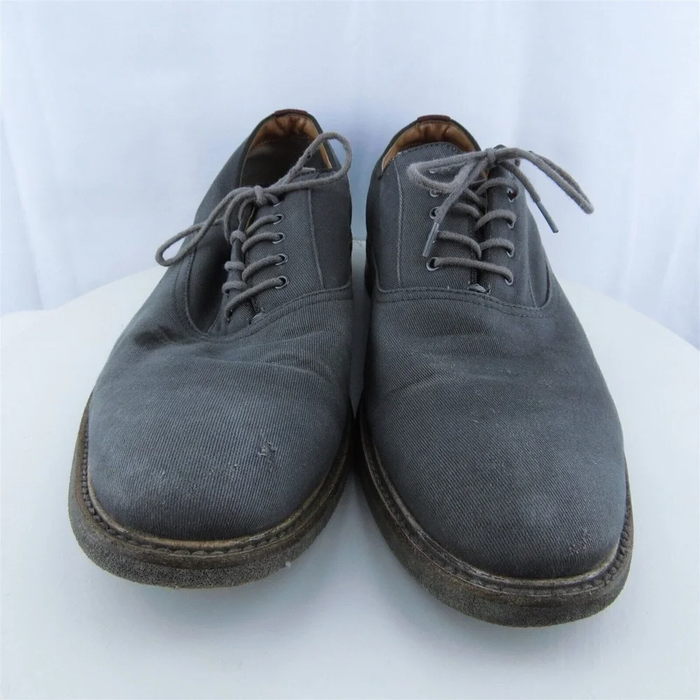 Steve Madden Men Oxfords Shoes Carsen Gray Lace Up Size 11 Medium‎ (D, M)